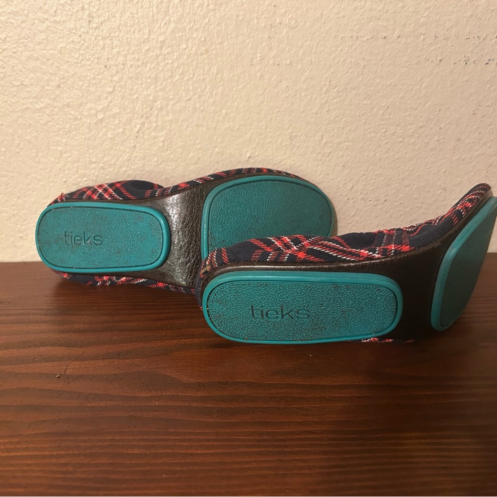 Tieks Plaid Ballet Flats - Picture 3 of 8